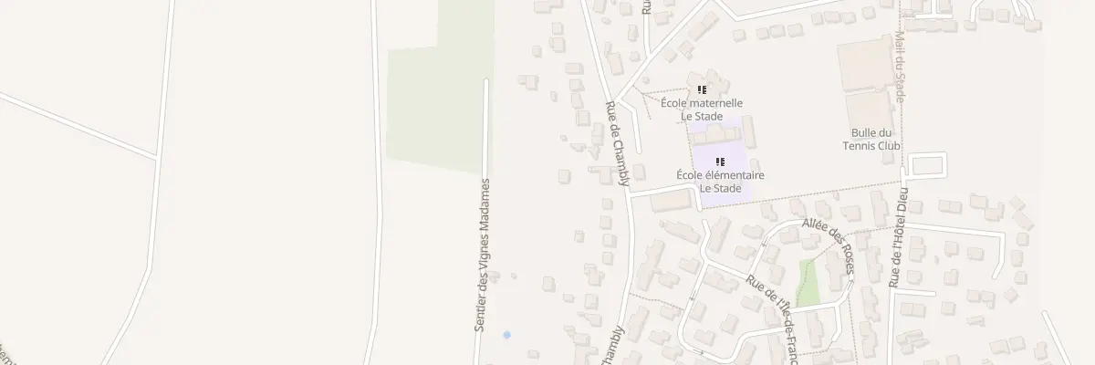 Plan du 67B Rue de Chambly à Champagne-sur-Oise