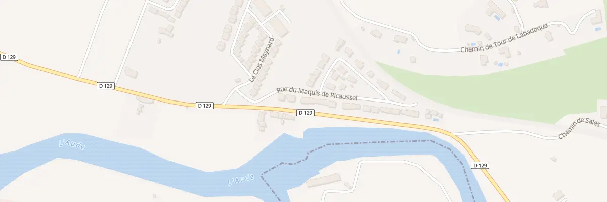 Plan du 6 Rue du Maquis de Picaussel à Limoux