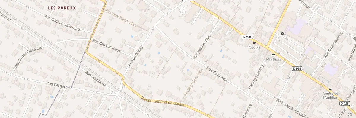 Plan du 49 Rue de la Paix à Saint-Leu-la-Forêt