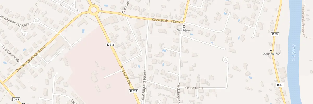 Plan du 115 Rue Saint Jean à Castres