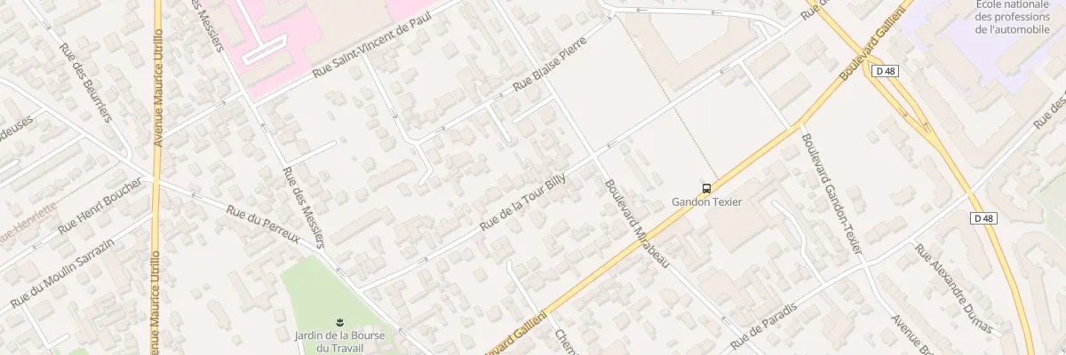Plan du 100 Rue de la Tour Billy à Argenteuil