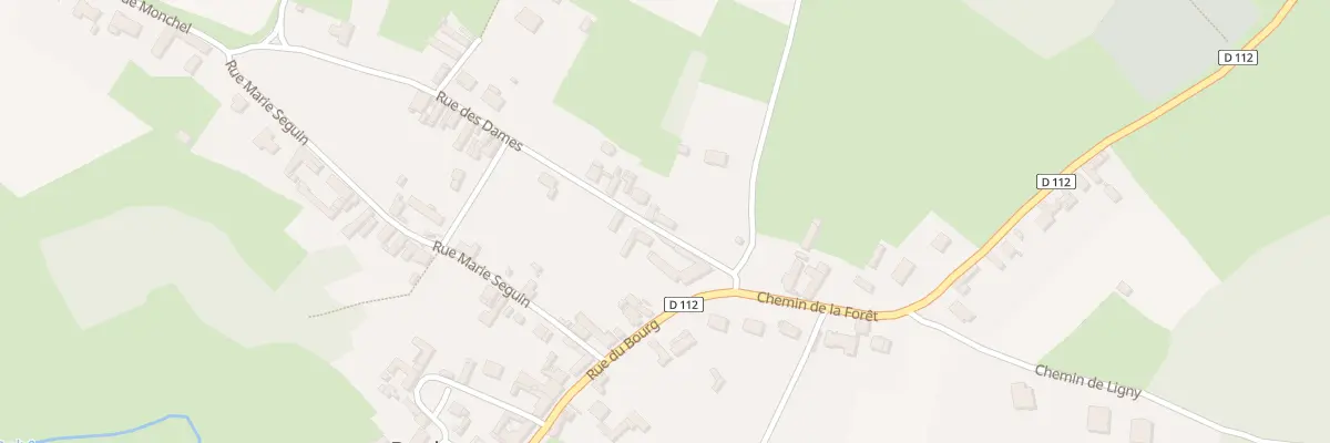 Plan du 2 Rue des Dames à Boubers-sur-Canche