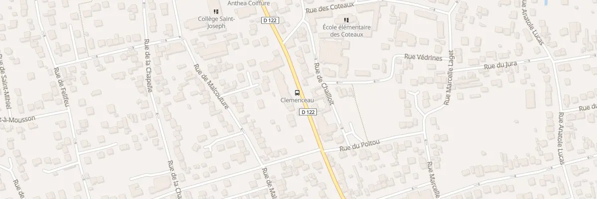 Plan du 101 Av du Marechal Joffre à Argenteuil