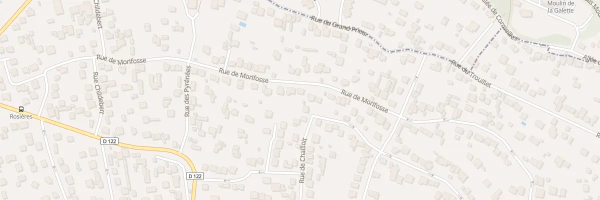 Plan du 63 Rue de Morifosse à Argenteuil