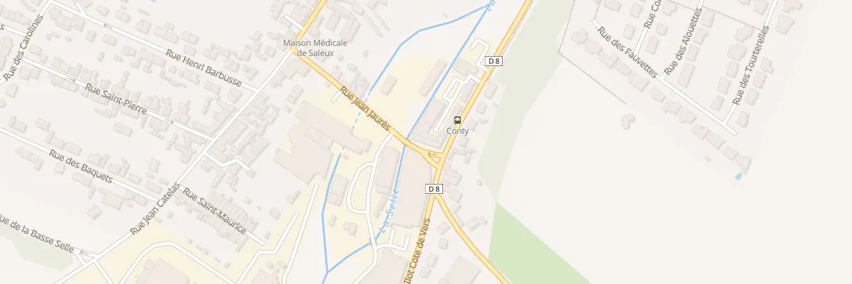 Plan du 11 Rte de Conty à Saleux