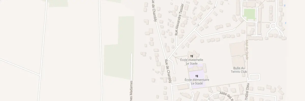 Plan du 85 Rue de Chambly à Champagne-sur-Oise