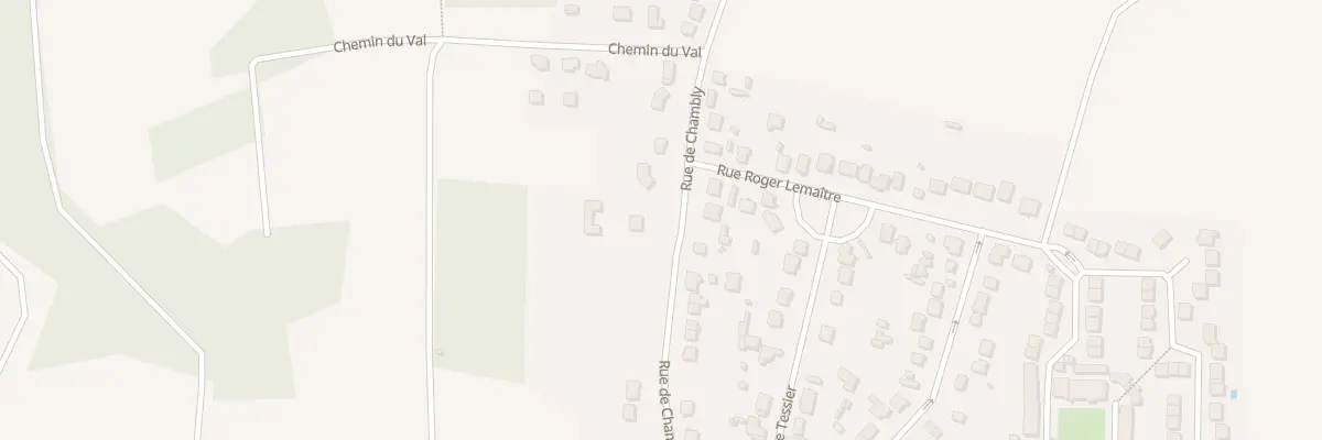 Plan du 109T Rue de Chambly à Champagne-sur-Oise