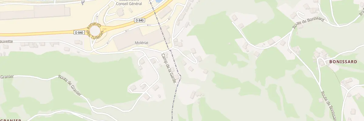 Plan du 55 Rue Edouard Vaillant à Decazeville