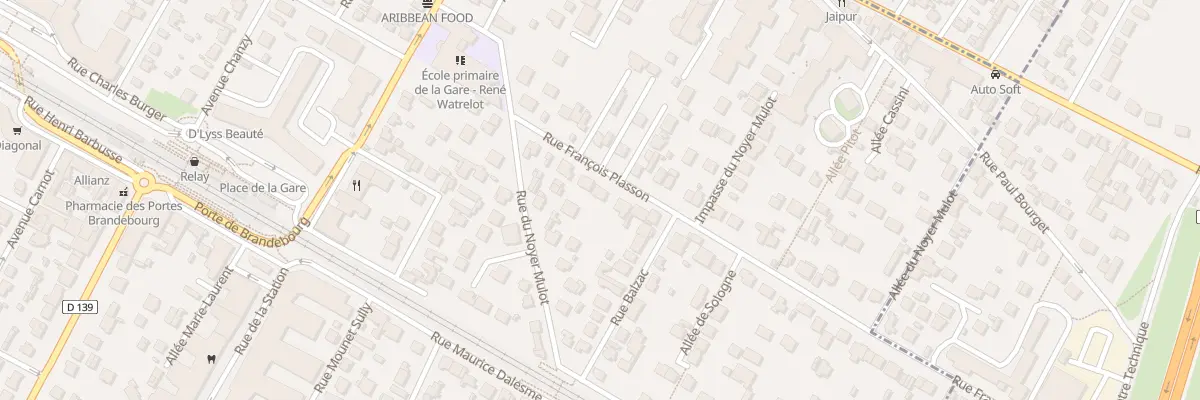 Plan du 8 Rue François Plasson à Franconville