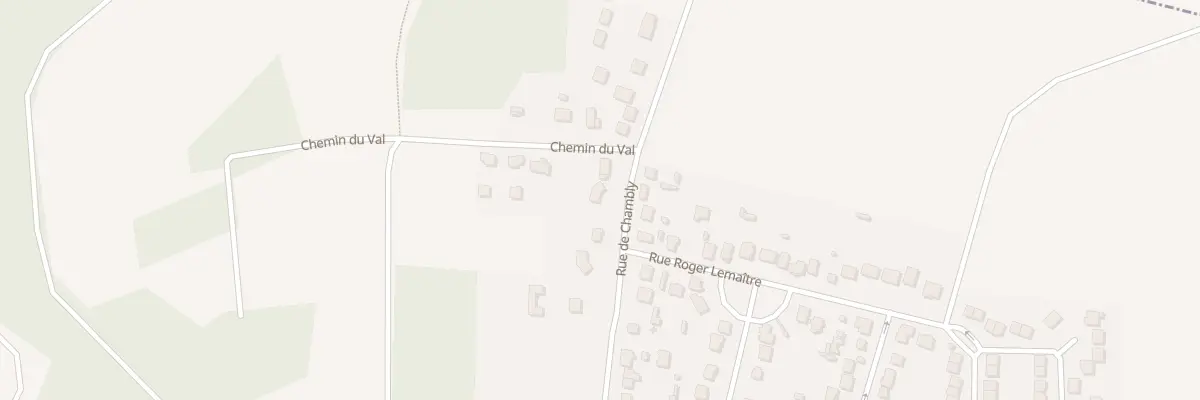 Plan du 117 Rue de Chambly à Champagne-sur-Oise
