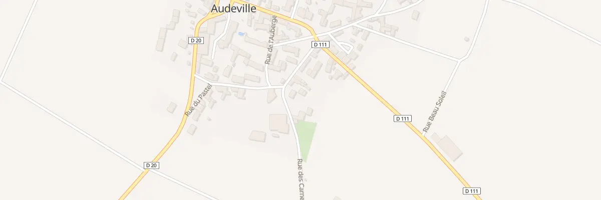Plan du 7 Rue des Carneaux à Audeville