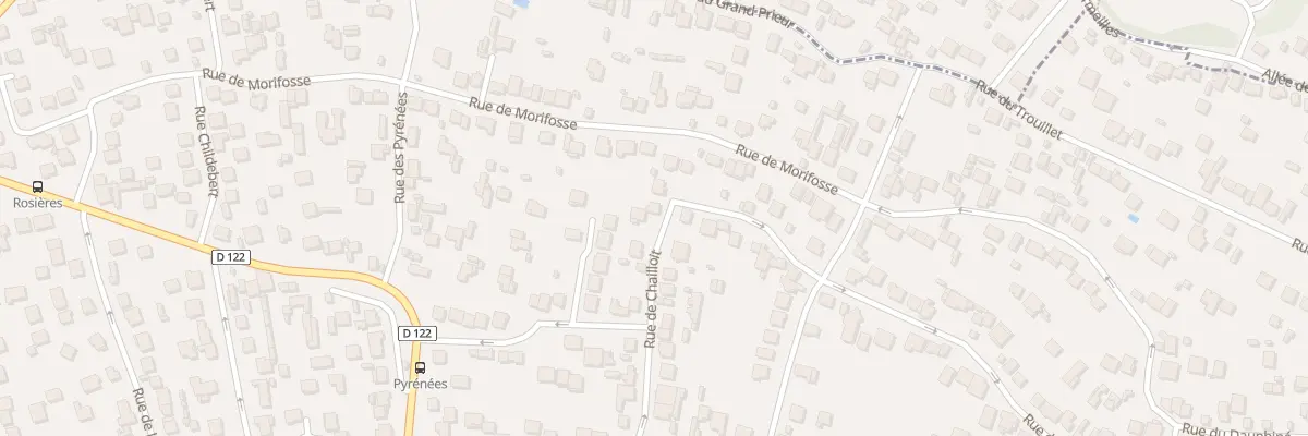 Plan du 125 Rue de Chailloit à Argenteuil