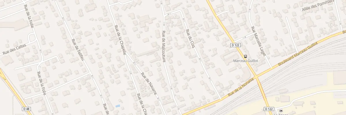 Plan du 22 Rue de Malcouture à Argenteuil