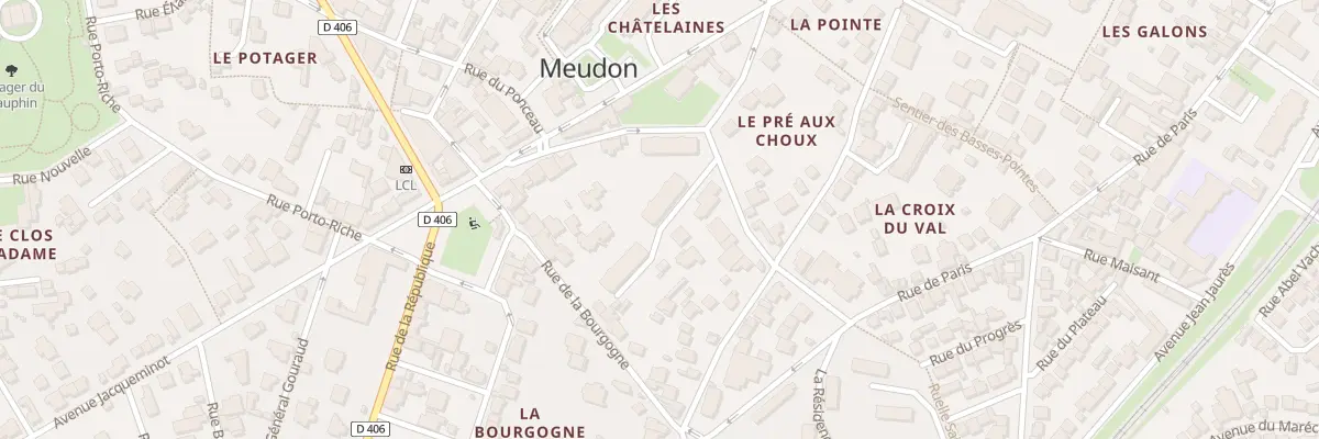 Plan du 23 Rue de la Croix du Val à Meudon