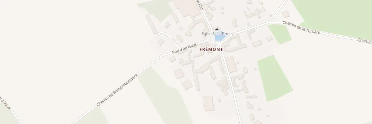 Plan du 7 Rue d’En Haut à Vaux-en-Amiénois