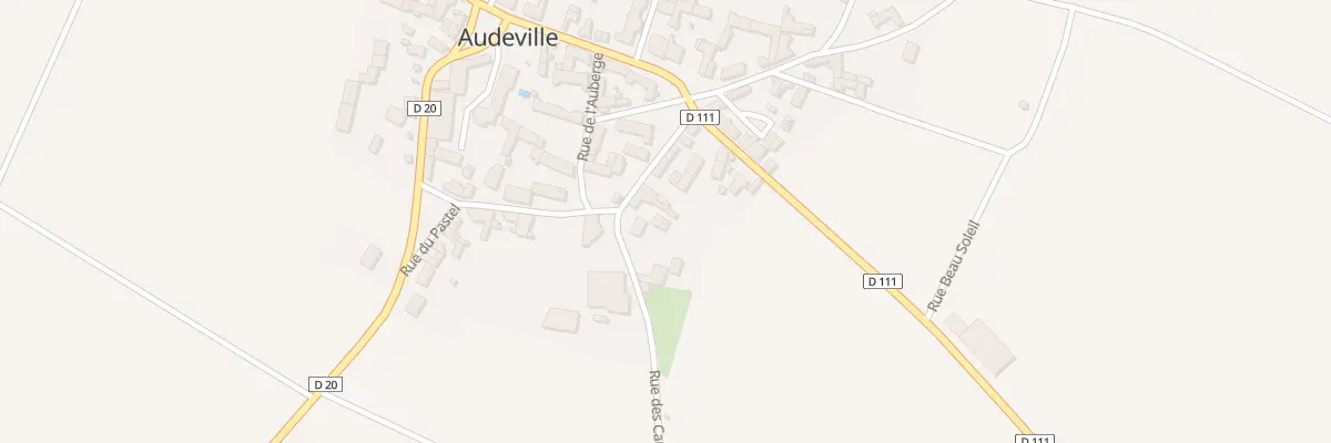 Plan du 5 Rue des Carneaux à Audeville