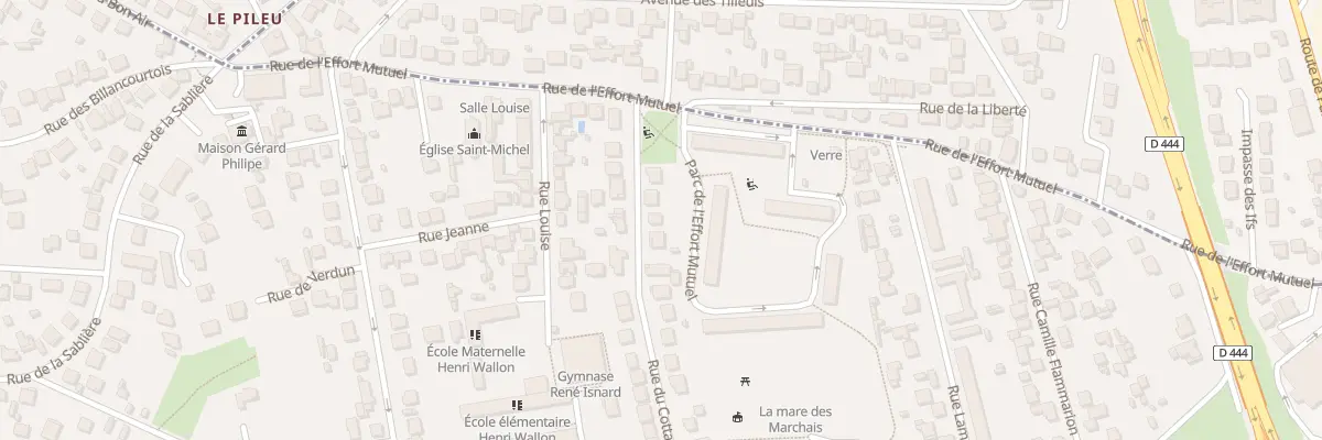 Plan du 24 Rue du Cottage à Palaiseau
