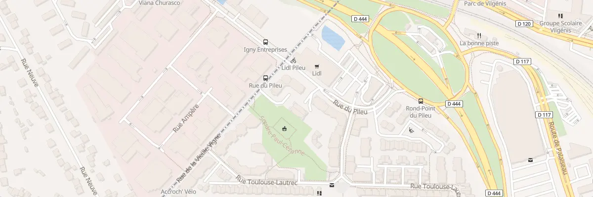 Plan du 14 Rue de la Vieille Vigne à Massy