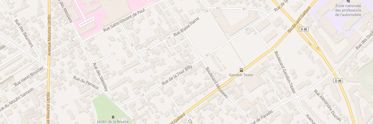 Plan du 94 Rue de la Tour Billy à Argenteuil