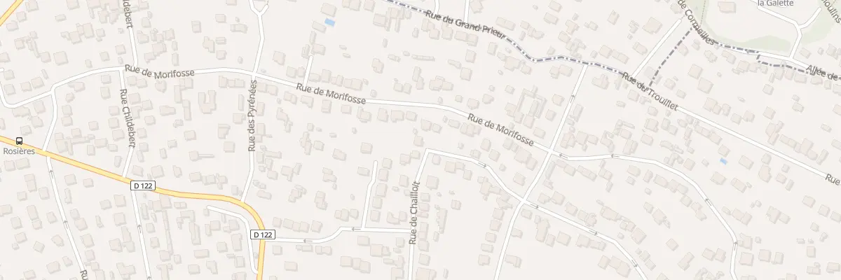 Plan du 127 Rue de Chailloit à Argenteuil