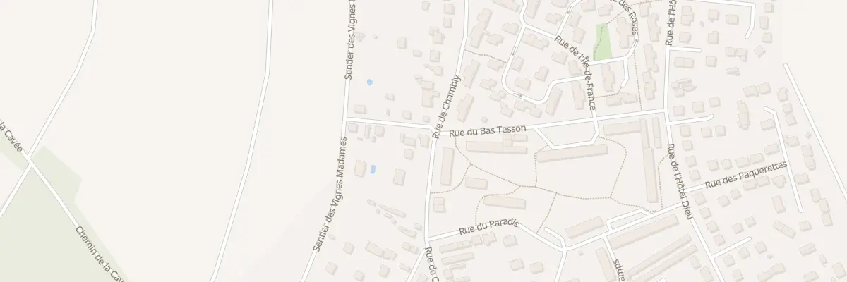 Plan du 45B Rue de Chambly à Champagne-sur-Oise