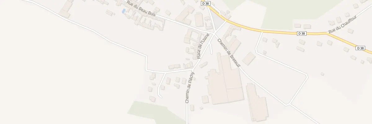 Plan du 6 Rue du Moulin Geffroy à Bonneuil-les-Eaux