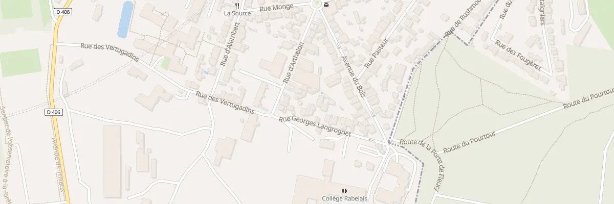Plan du 7 Rue Georges Langrognet à Meudon