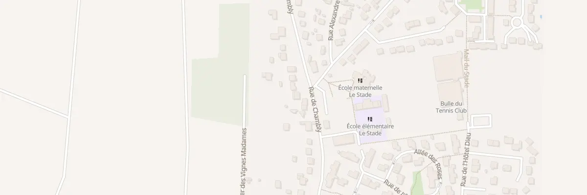 Plan du 77 Rue de Chambly à Champagne-sur-Oise