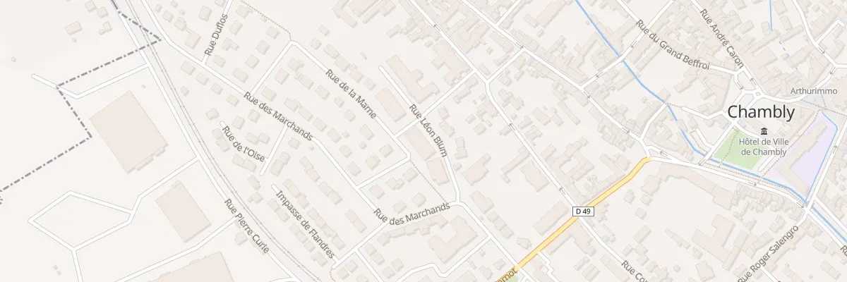 Plan du 95 Rue de la Cave des Chevaliers à Chambly