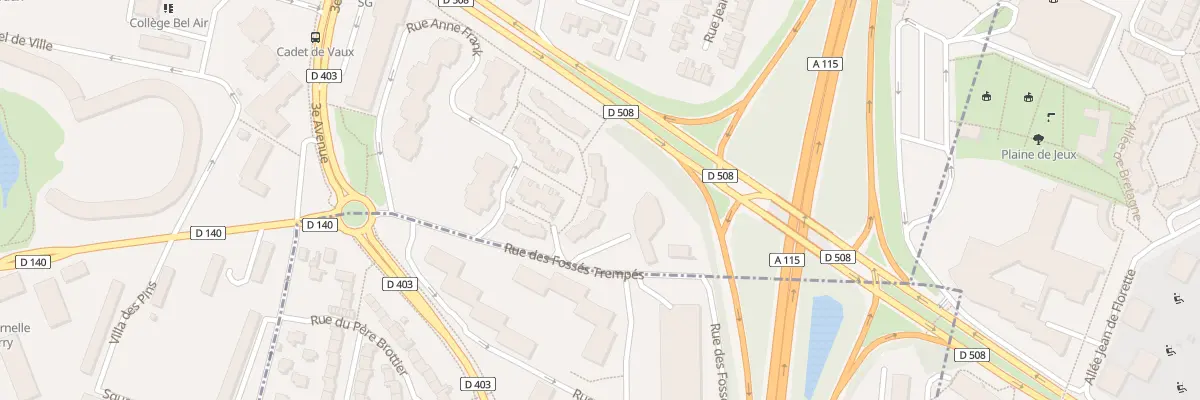 Plan du 7 Sq Andre Malraux à Franconville