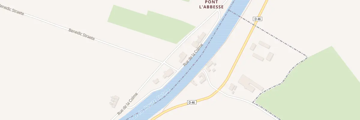 Plan du 3071 Rue de la Colme à Cappelle-Brouck
