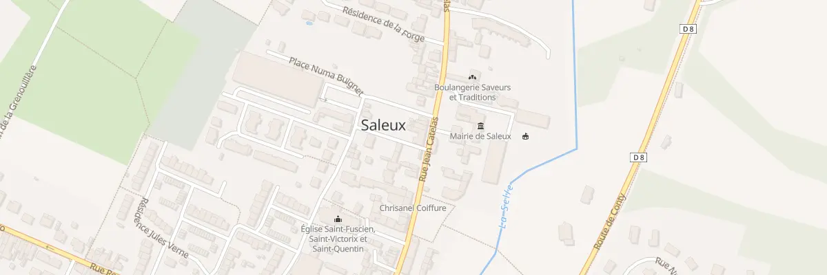 Plan du 81 Rue Jean Catelas à Saleux