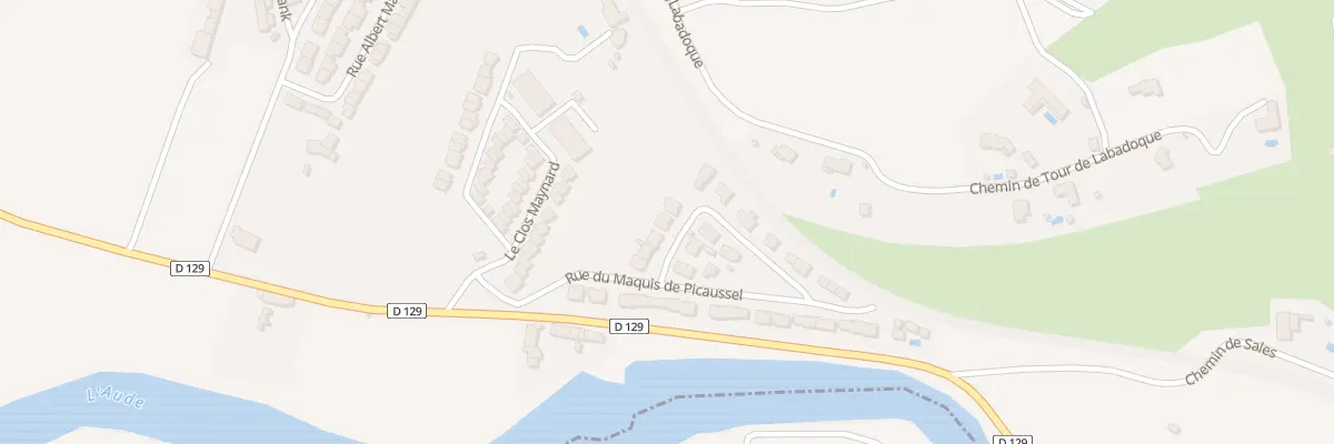 Plan du 62 Rue du Maquis de Picaussel à Limoux