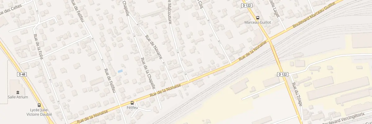 Plan du 6 Rue de Malcouture à Argenteuil