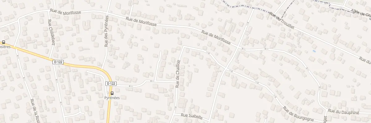 Plan du 118 Rue de Chailloit à Argenteuil