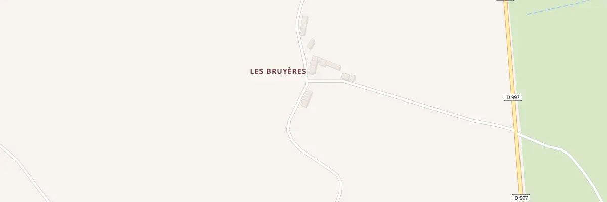 Plan du 2 Les Bruyères à Trois-Fonds