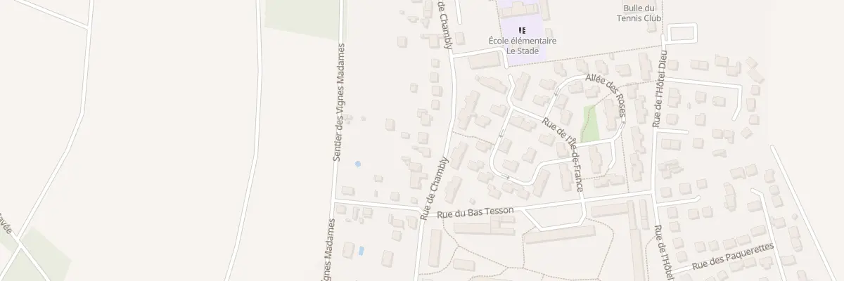 Plan du 55 Rue de Chambly à Champagne-sur-Oise