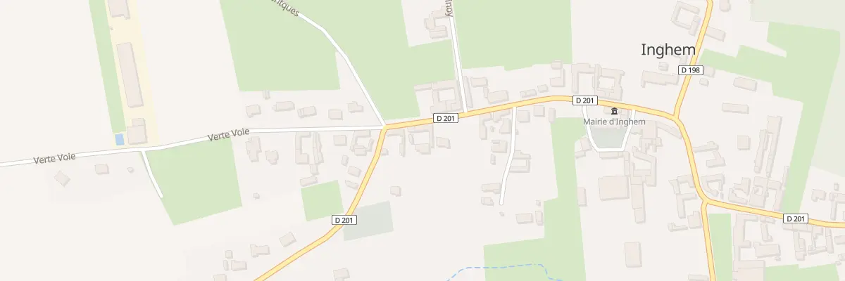 Plan du 232 Rue d’Herbelles à Bellinghem