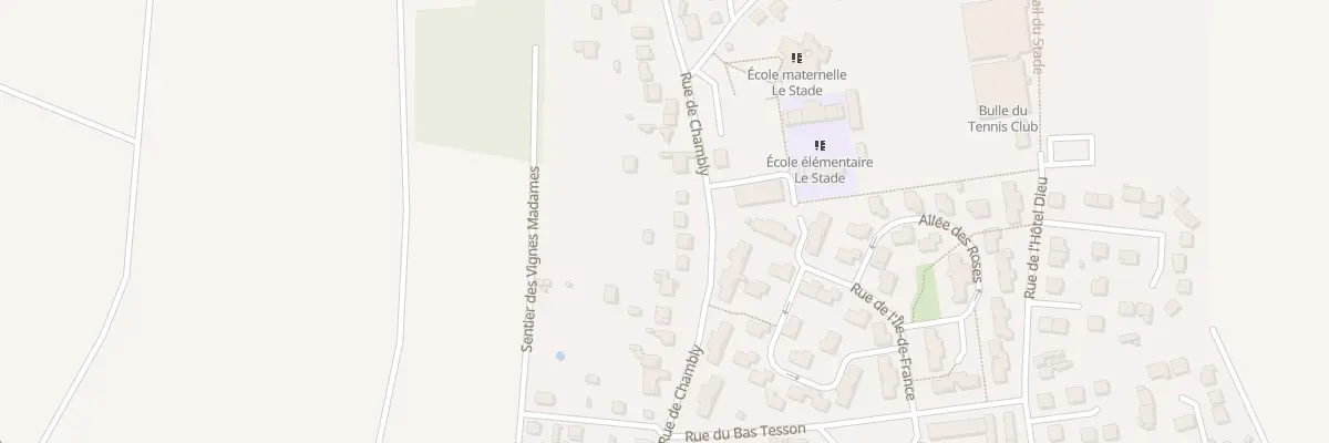 Plan du 65 Rue de Chambly à Champagne-sur-Oise