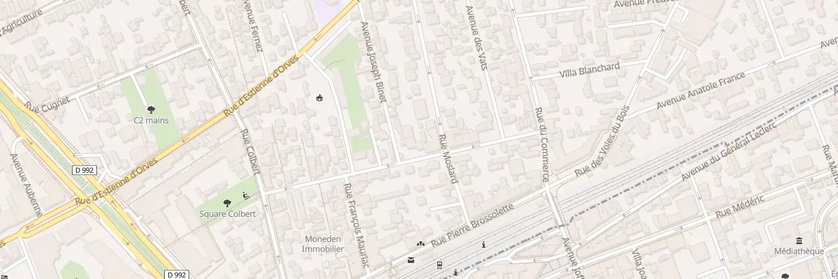 Plan du 20B Rue des Arts à Colombes