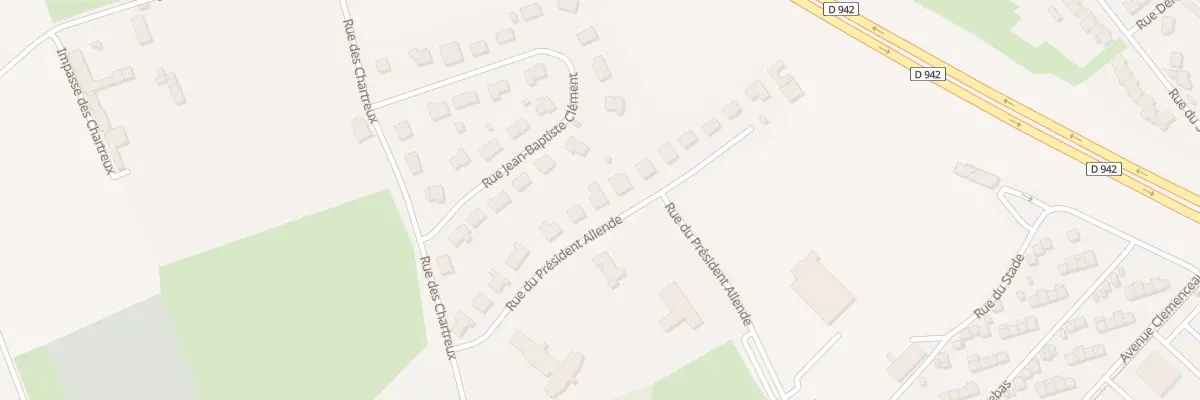 Plan du 14 Rue du President Allende à Longuenesse