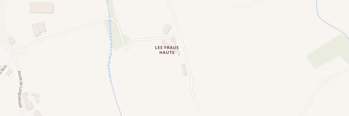 Plan du 5210 Les Fraus Hauts à Anglars-Saint-Félix