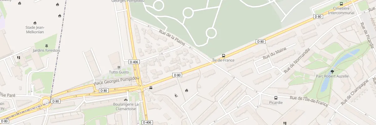 Plan du 114 Rue Porte de Trivaux à Clamart