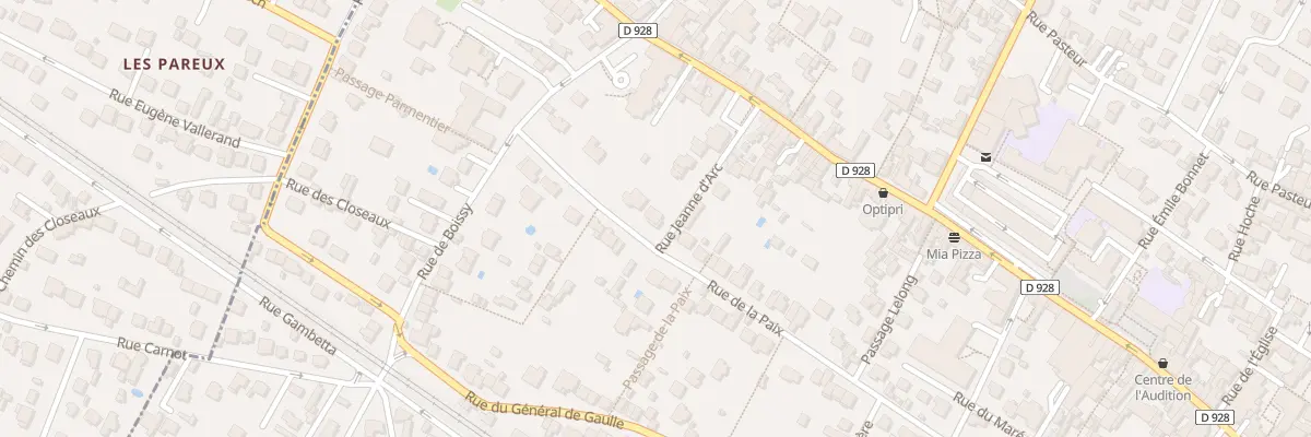 Plan du 46 Rue de la Paix à Saint-Leu-la-Forêt
