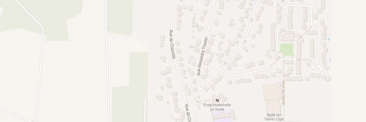 Plan du 80 Rue de Chambly à Champagne-sur-Oise