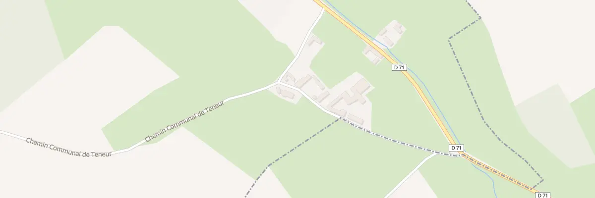 Plan du 289 Rue de l’Argilliere à Équirre
