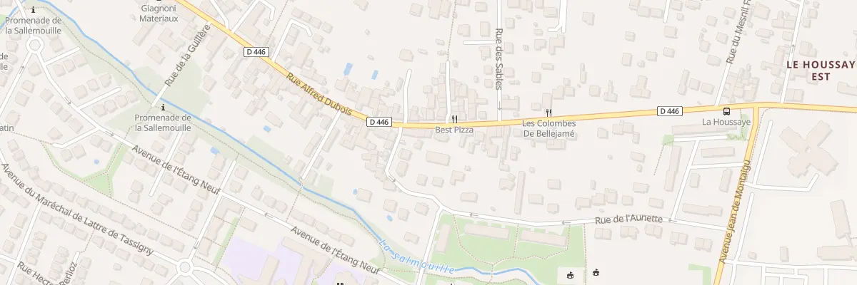 Plan du 74T Rue Alfred Dubois à Marcoussis