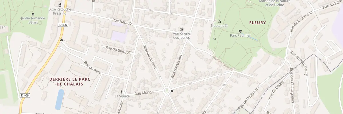 Plan du 20 Rue d’Arthelon à Meudon