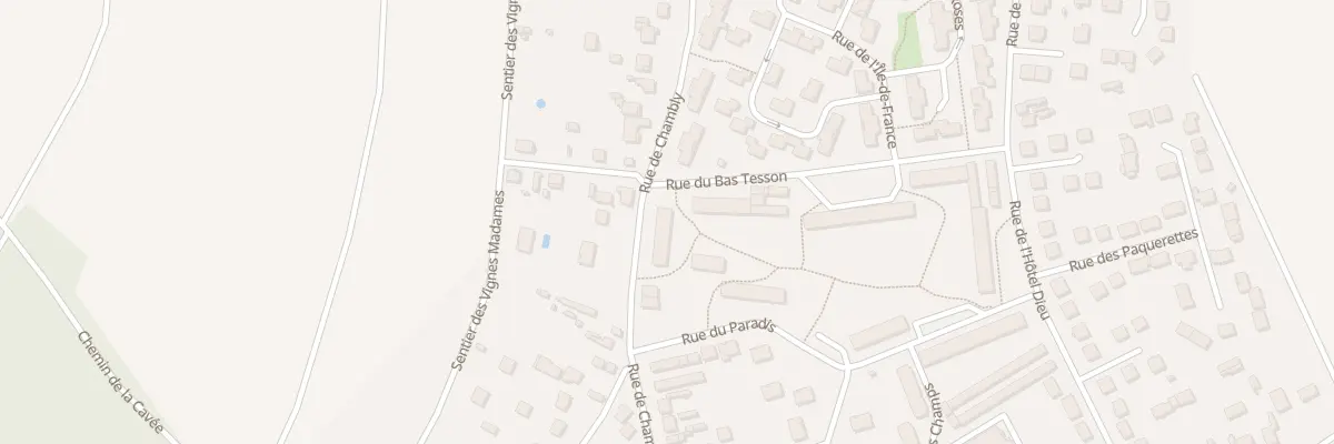 Plan du 16 Rue du Paradis à Champagne-sur-Oise