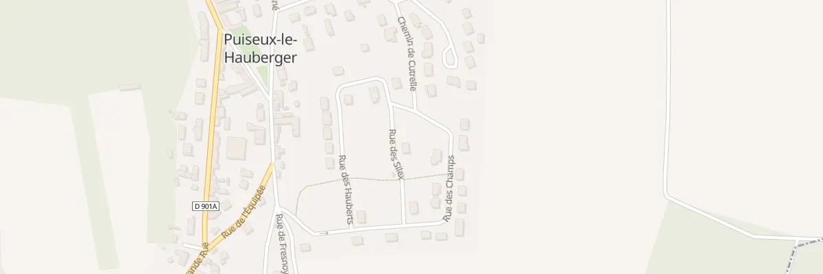 Plan du 4 Rue des Silex à Puiseux-le-Hauberger